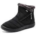 Bota de Inverno Aveludada Feminino Preto