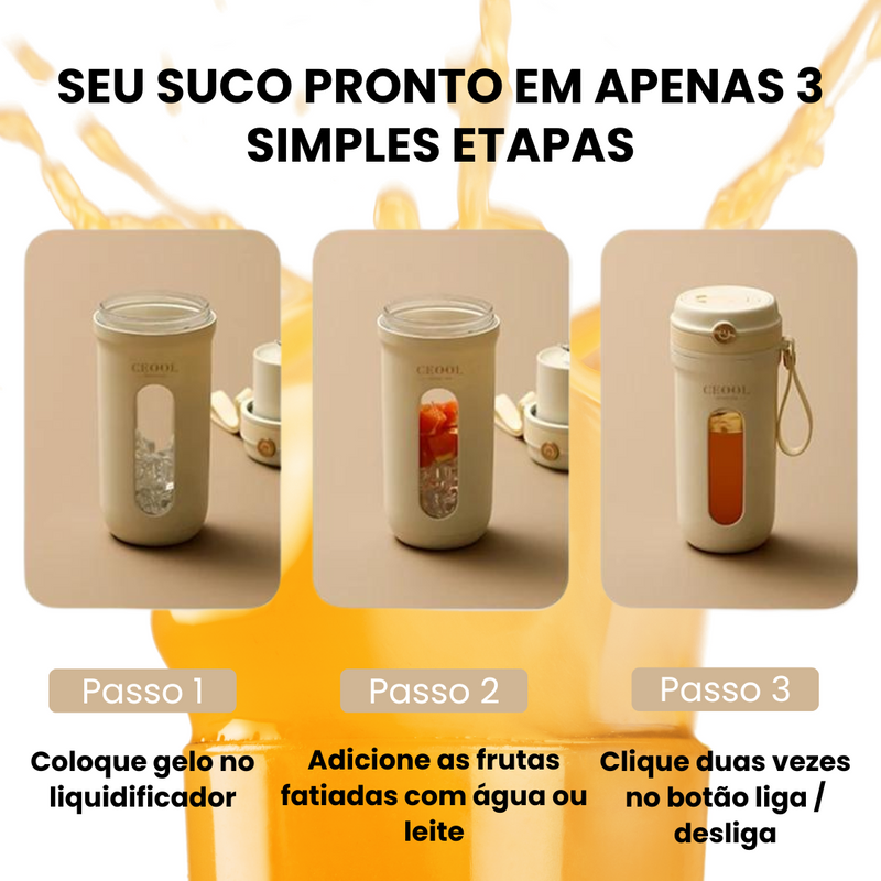 Mini Liquidificador Portátil - CEOOL