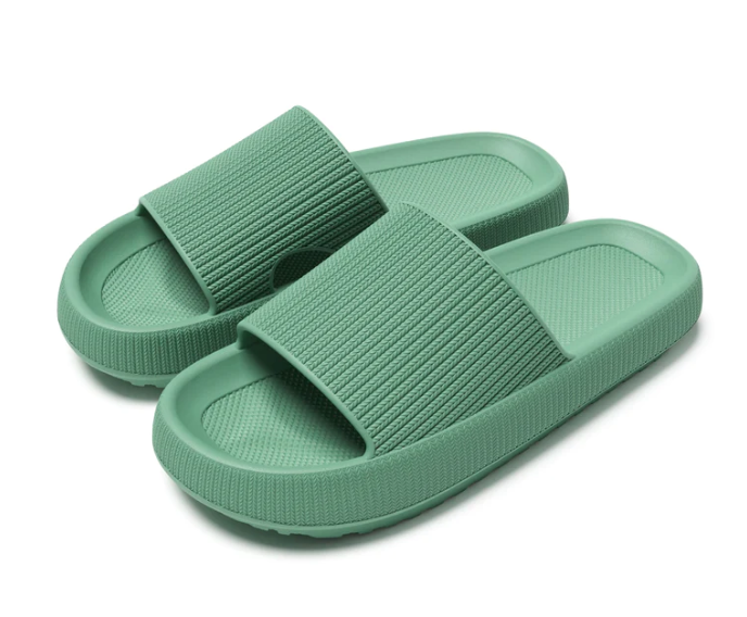 Chinelo Nuvem Feminino - WalkPro verde